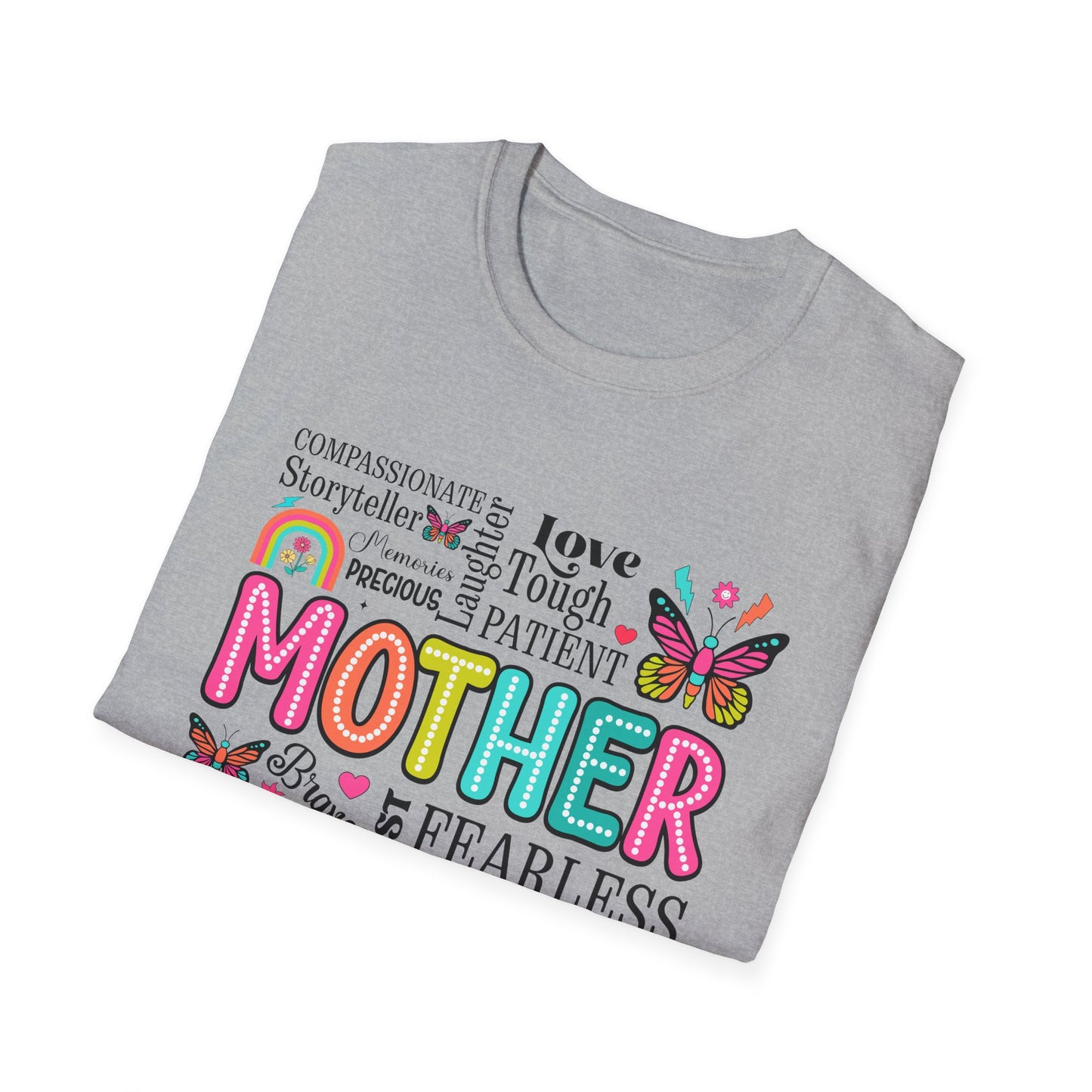 Mom Magic – Retro Rainbow Mother's Day  Softstyle T-Shirt
