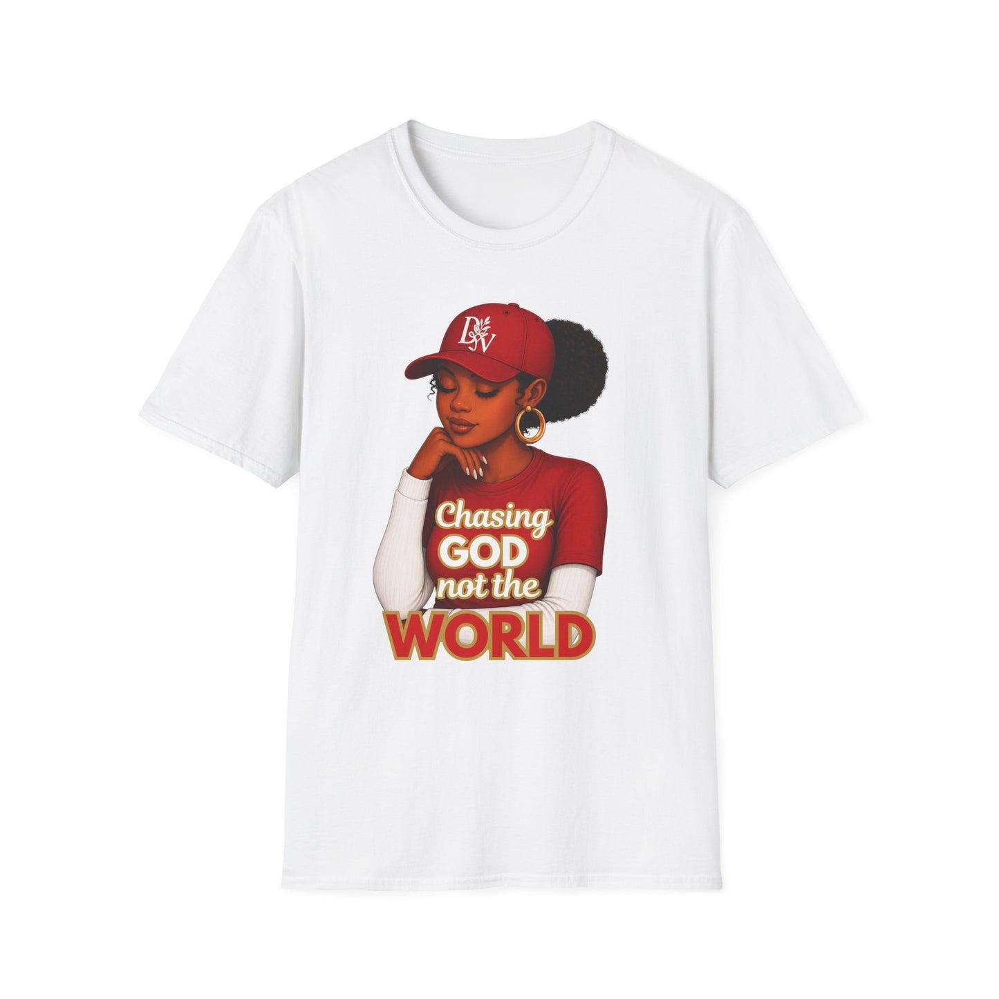 Faith-Based Graphic Tee – Chasing God Not the World