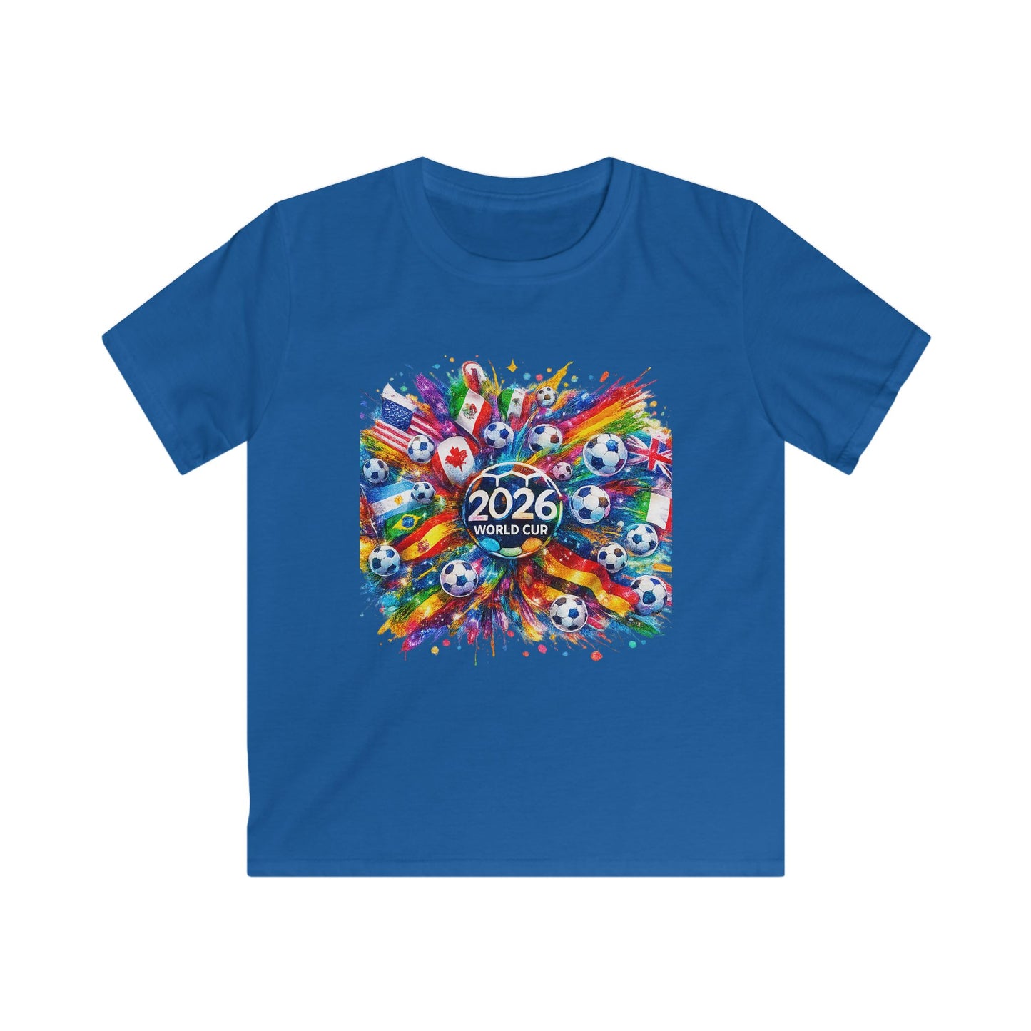 2026  Kids Soccer Fan T-Shirt