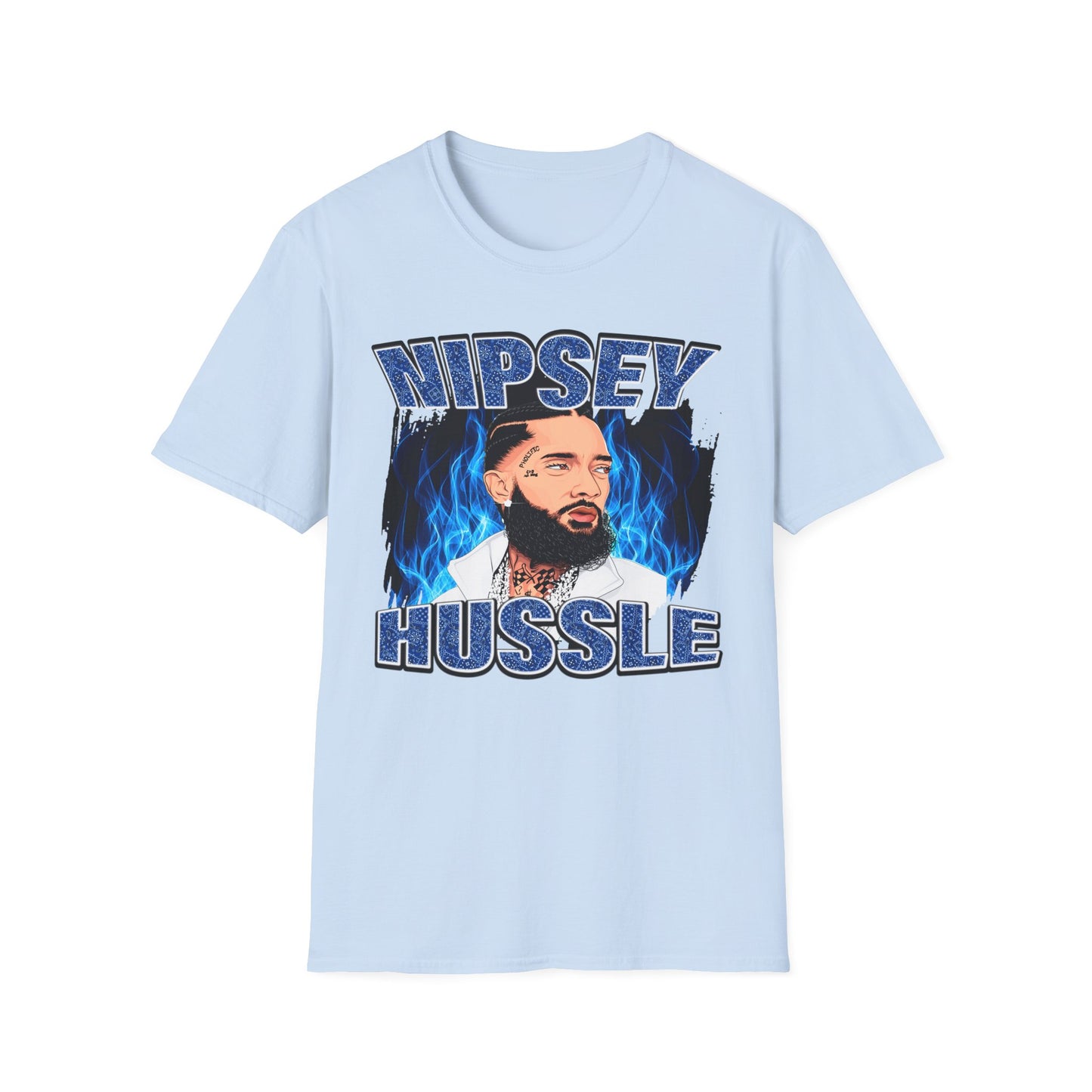 Legacy Tee – Blue Flame Edition