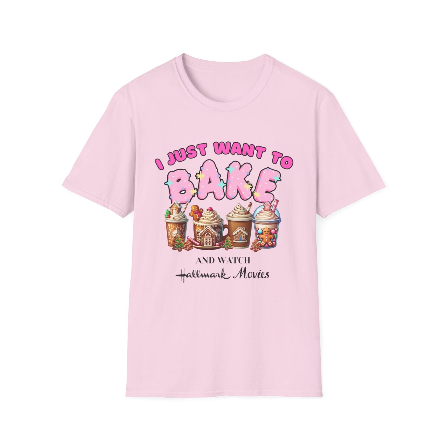 Baking, Movies, and Cozy Vibes T-Shirt