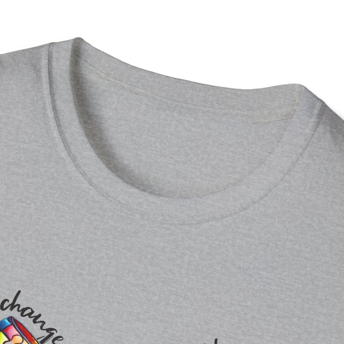 "Autism Pride Bow Tee – Change the World for You"