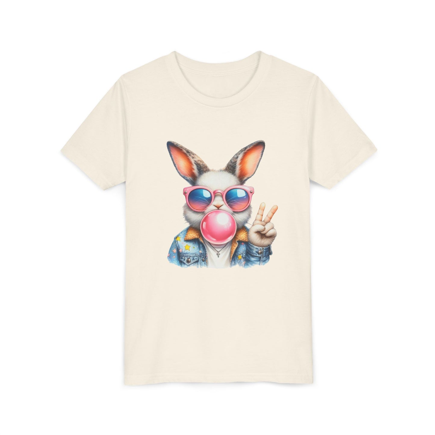 "Cool Bunny Vibes – Hop Into Style!" 🐰😎 Kids- T-Shirt