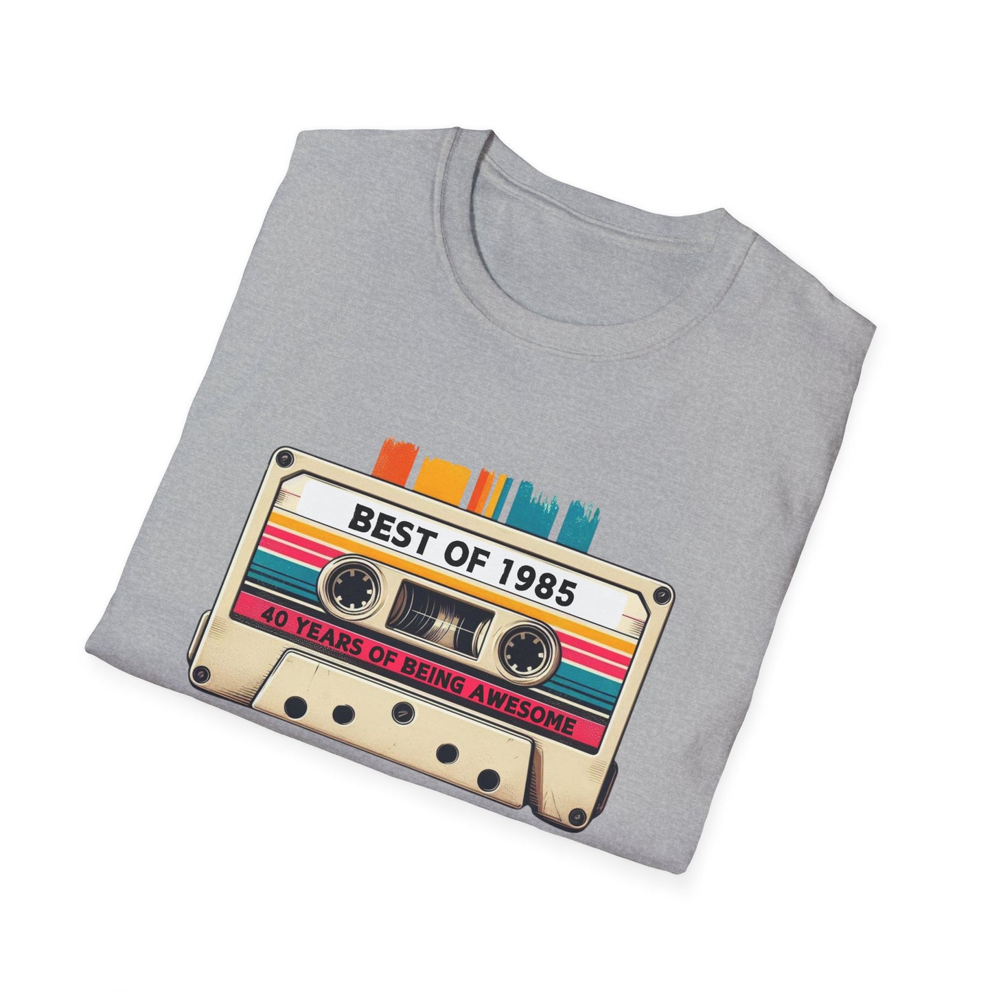Throwback 1985 Cassette Tee – 40 Years of Greatness