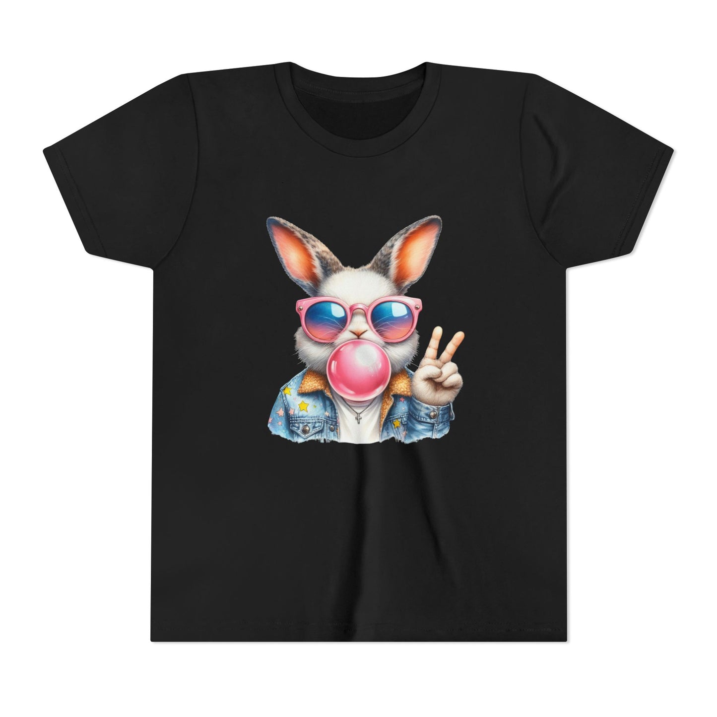 "Cool Bunny Vibes – Hop Into Style!" 🐰😎 Kids- T-Shirt