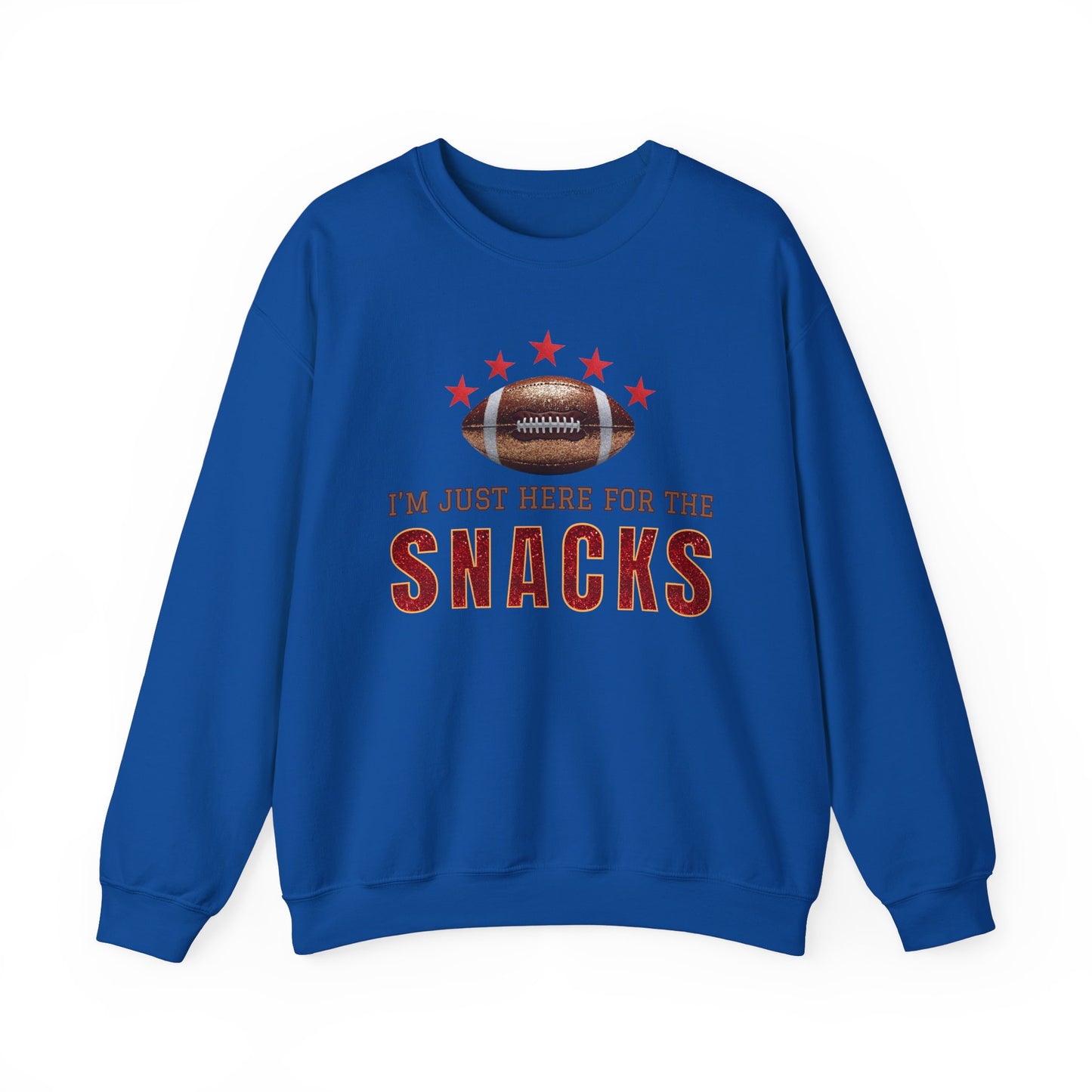 "GAME DAY SNACKS"  SWEATSHIRT