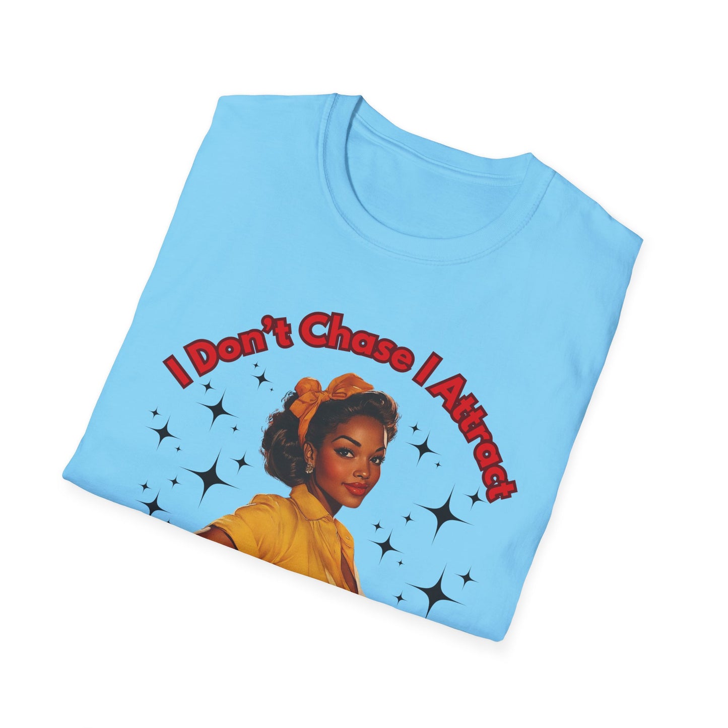 Confident Attraction Retro Tee - Empowering Tee for Confident Individuals