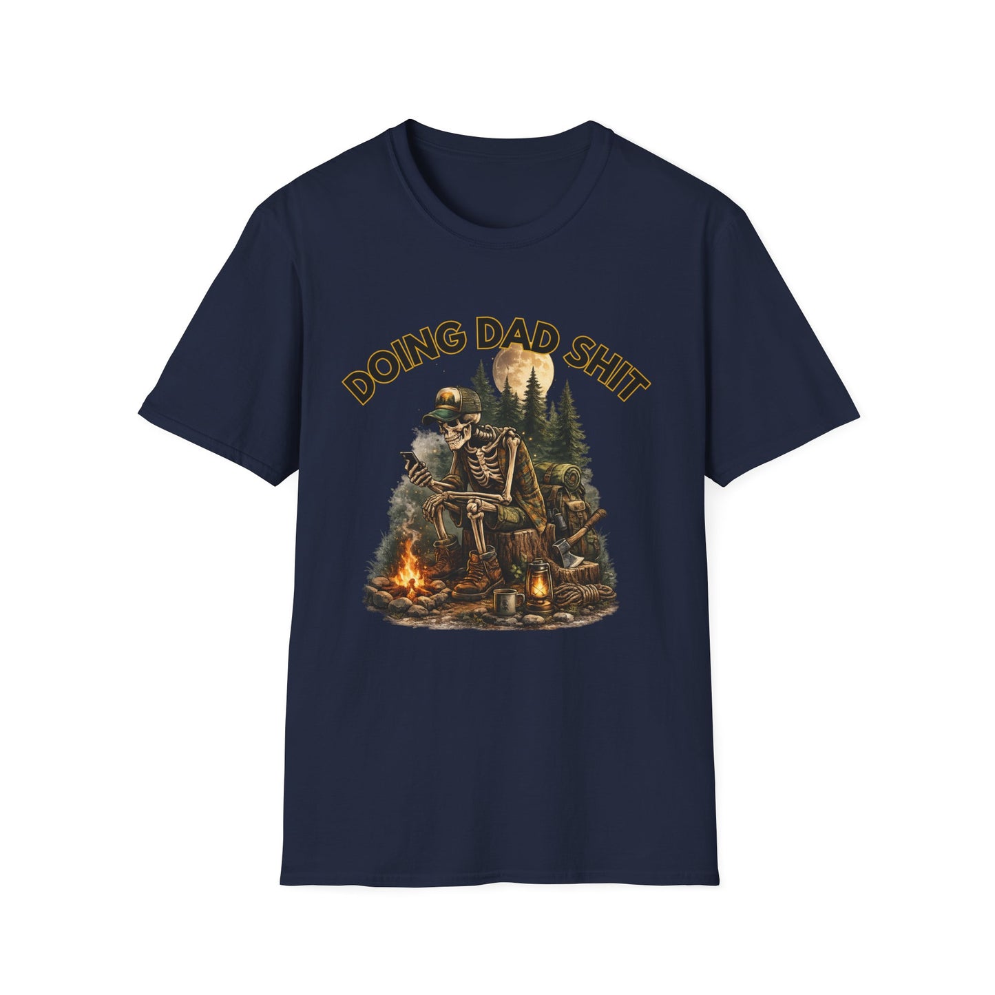 Doing Dad Shit Camping T-Shirt — Funny Outdoorsman Father’s Day Tee