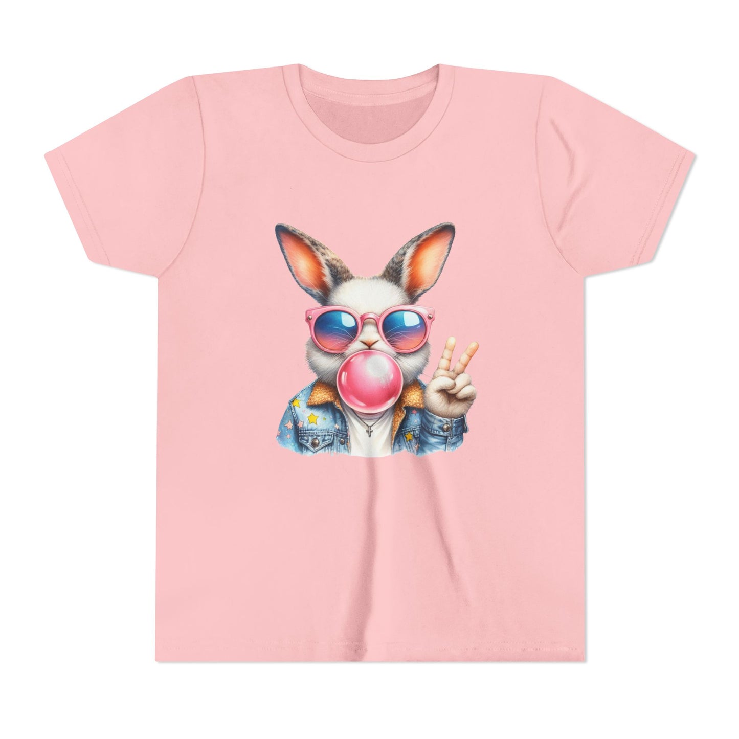 "Cool Bunny Vibes – Hop Into Style!" 🐰😎 Kids- T-Shirt