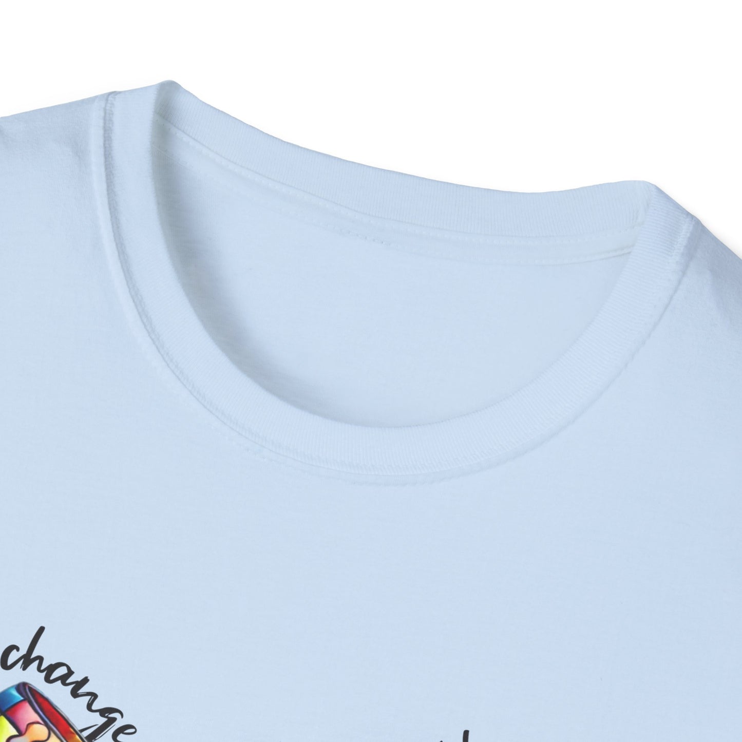 "Autism Pride Bow Tee – Change the World for You"