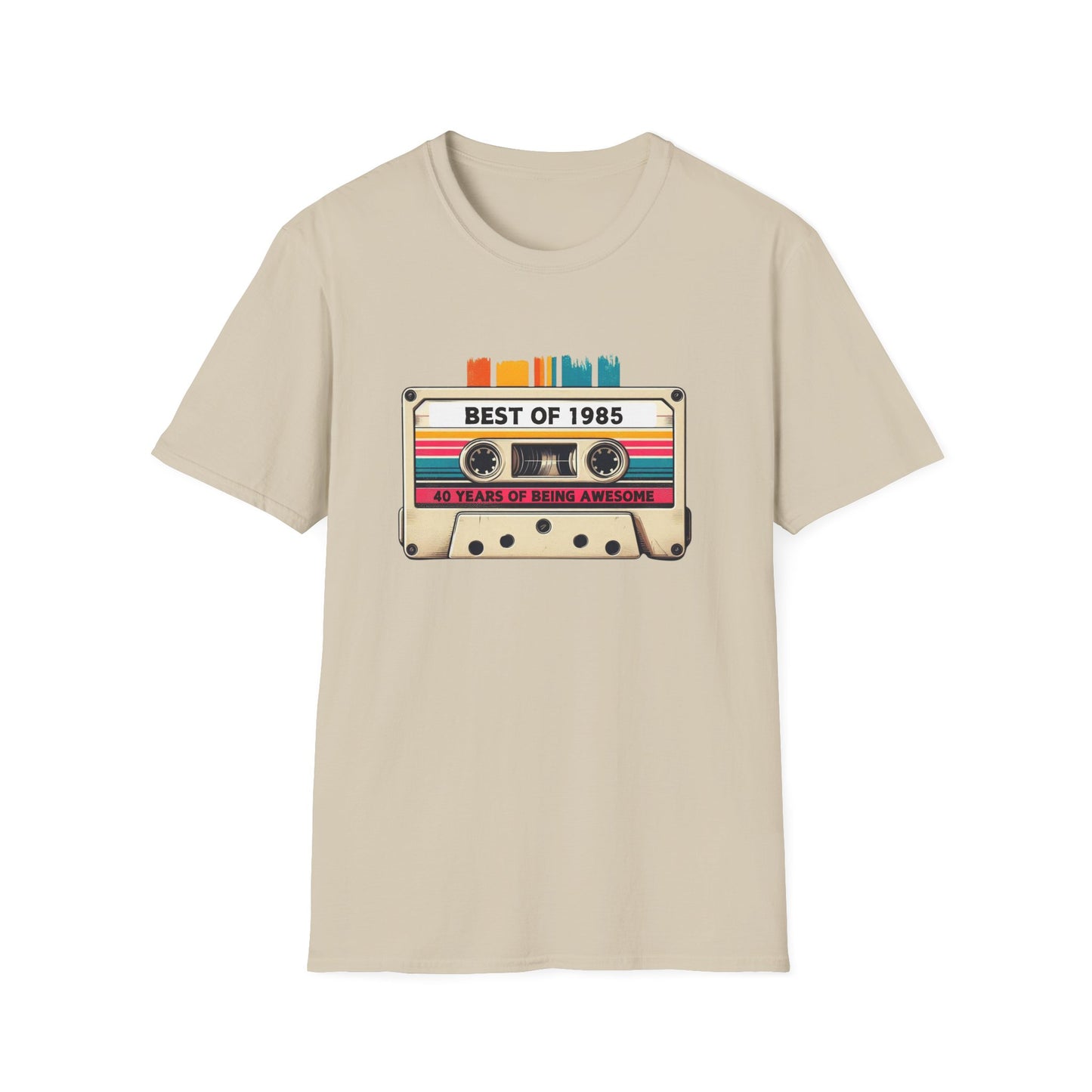 Throwback 1985 Cassette Tee – 40 Years of Greatness