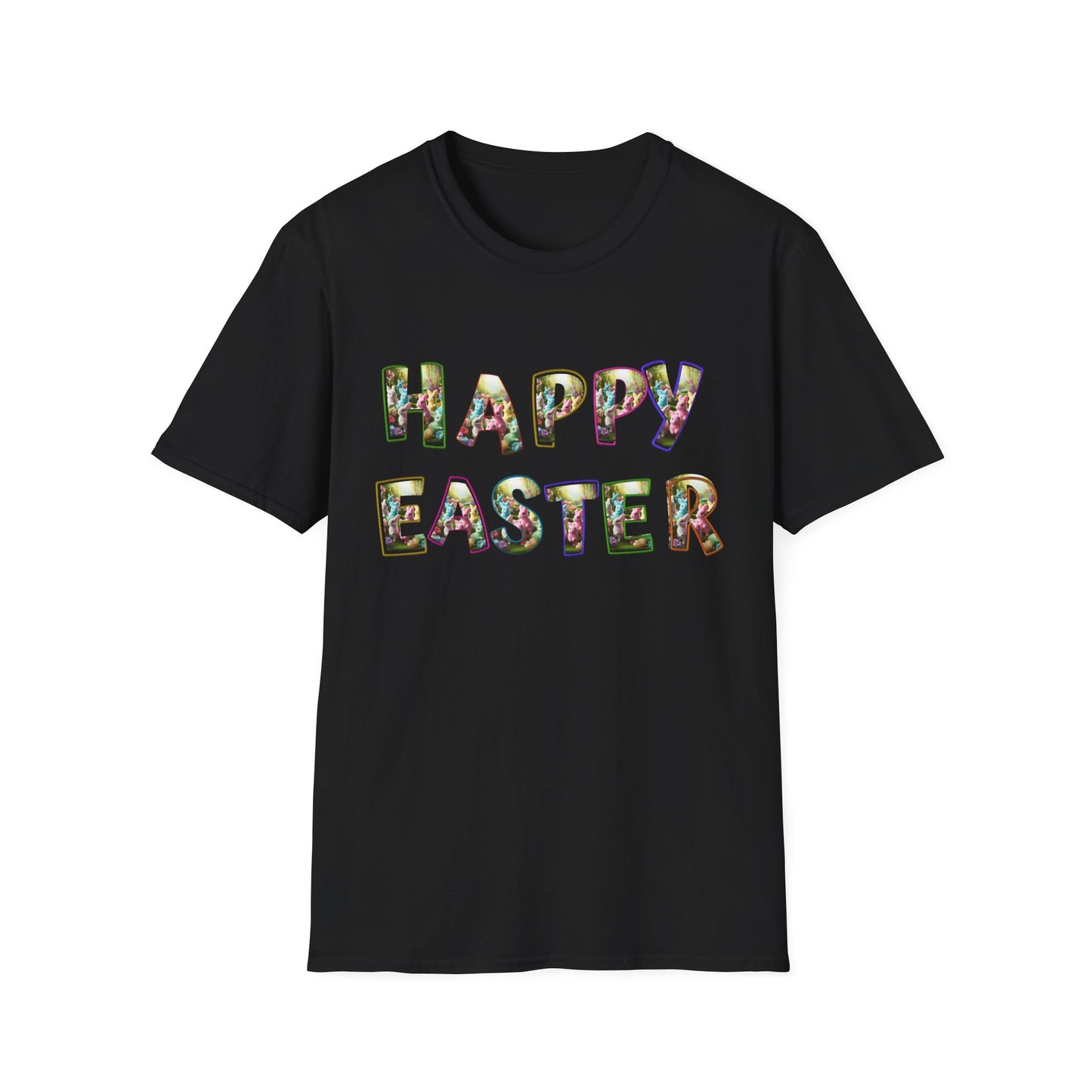 Bunny & Blessings Tee – Easter Vibes Graphic Shirt
