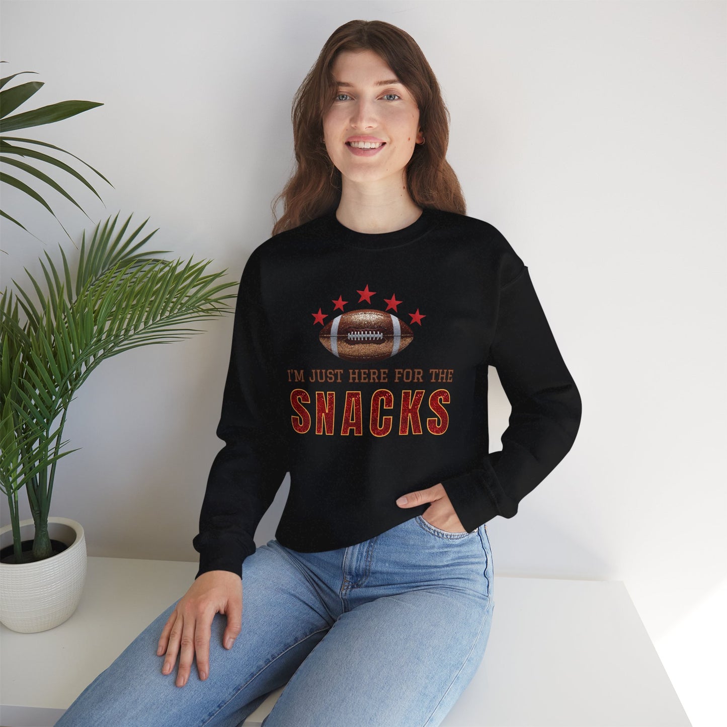 "GAME DAY SNACKS"  SWEATSHIRT