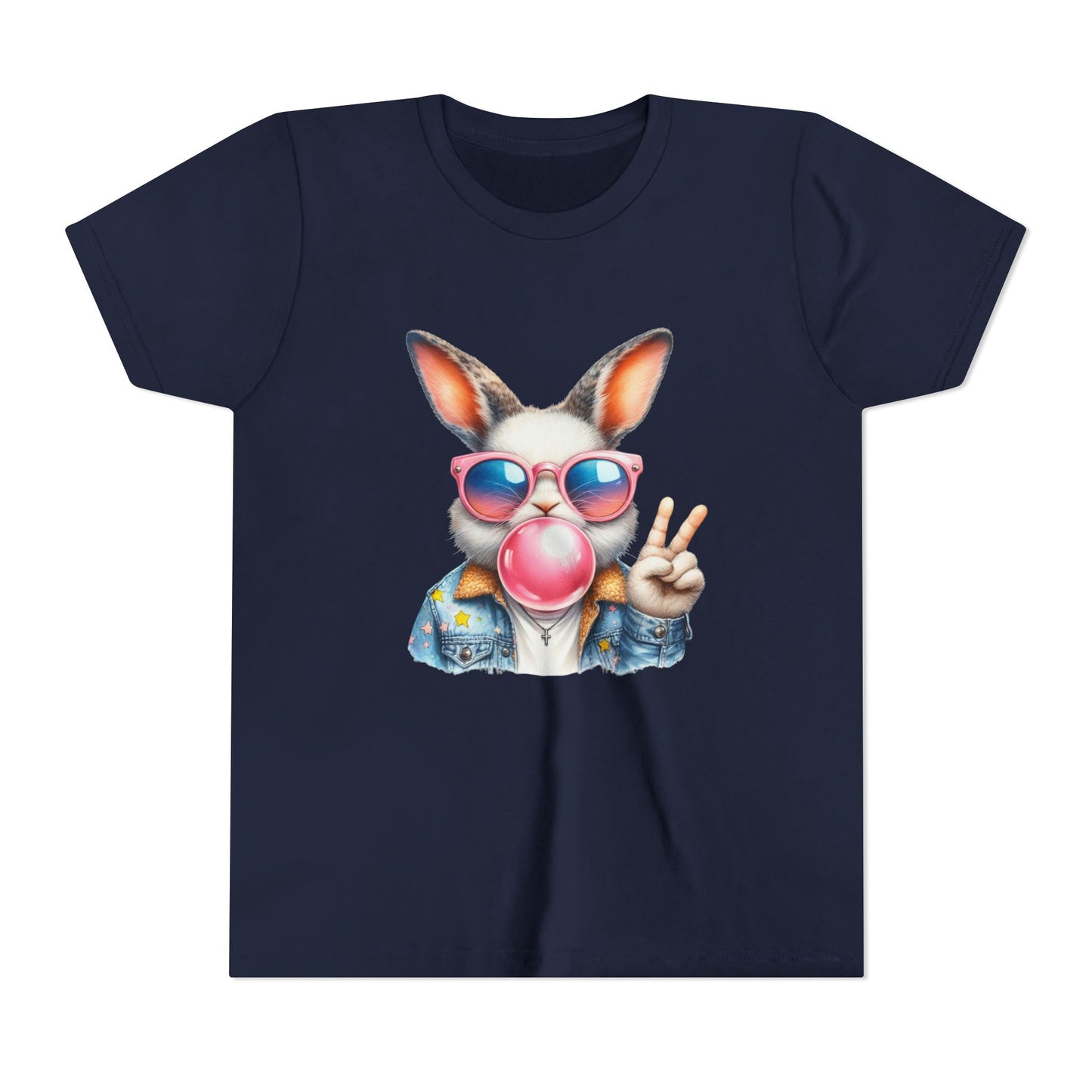 "Cool Bunny Vibes – Hop Into Style!" 🐰😎 Kids- T-Shirt