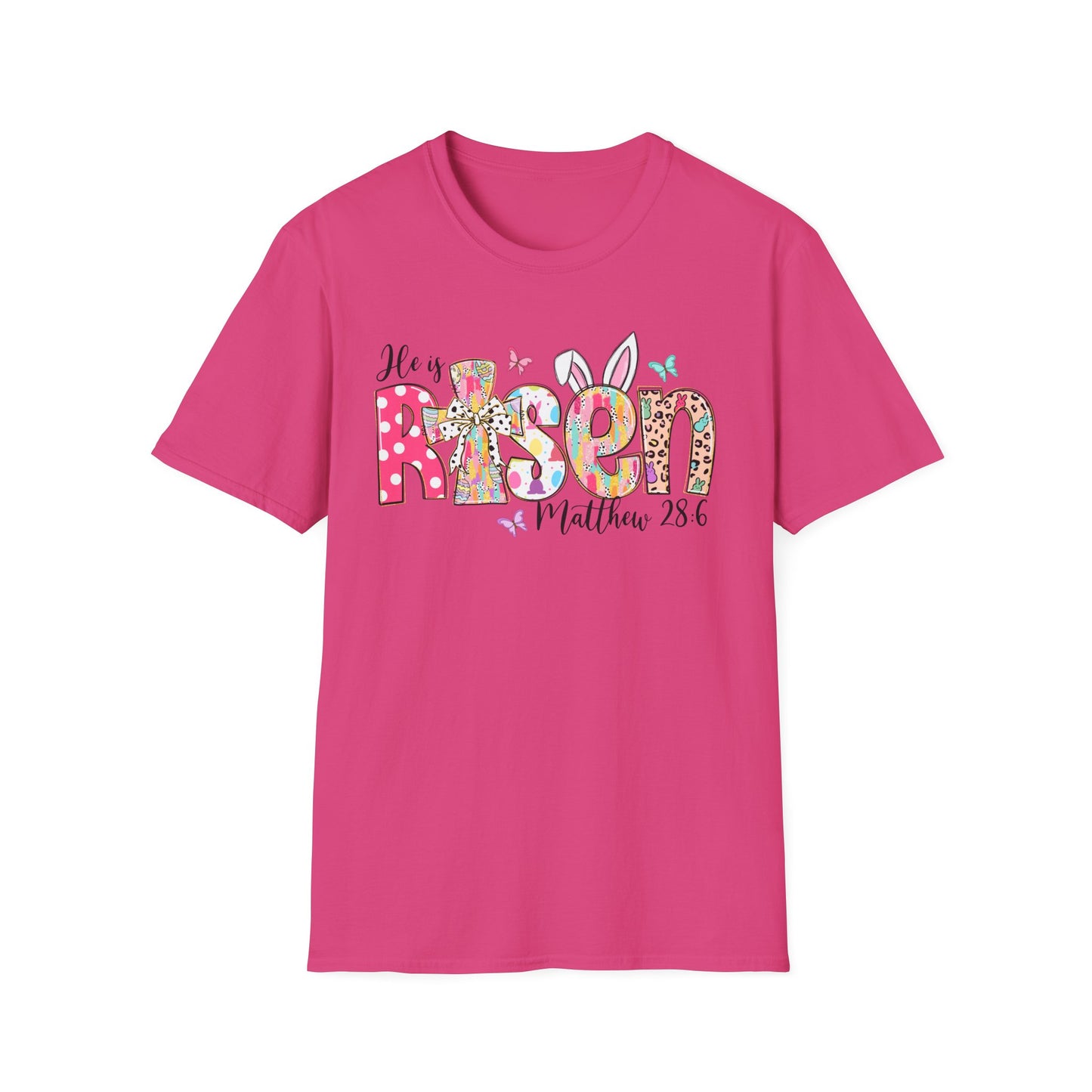 Faith-Based “He Is Risen” Tee