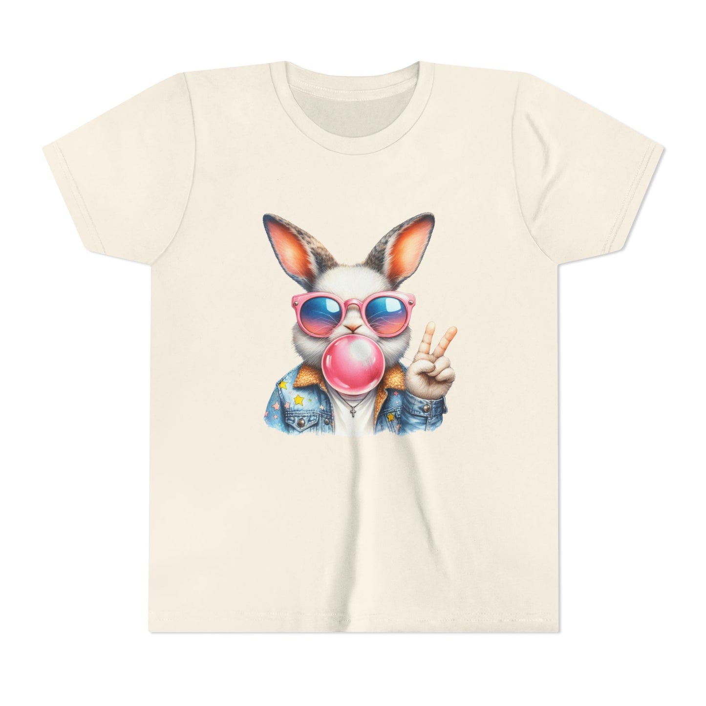 "Cool Bunny Vibes – Hop Into Style!" 🐰😎 Kids- T-Shirt