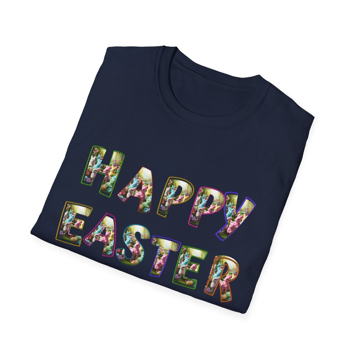 Bunny & Blessings Tee – Easter Vibes Graphic Shirt