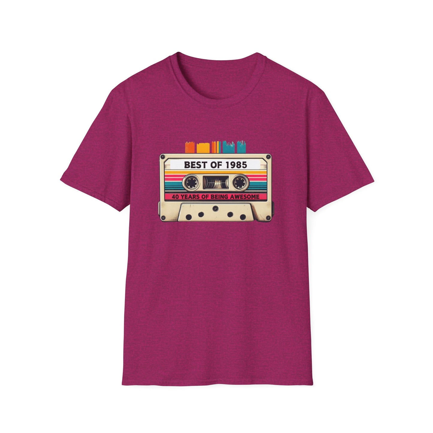 Throwback 1985 Cassette Tee – 40 Years of Greatness