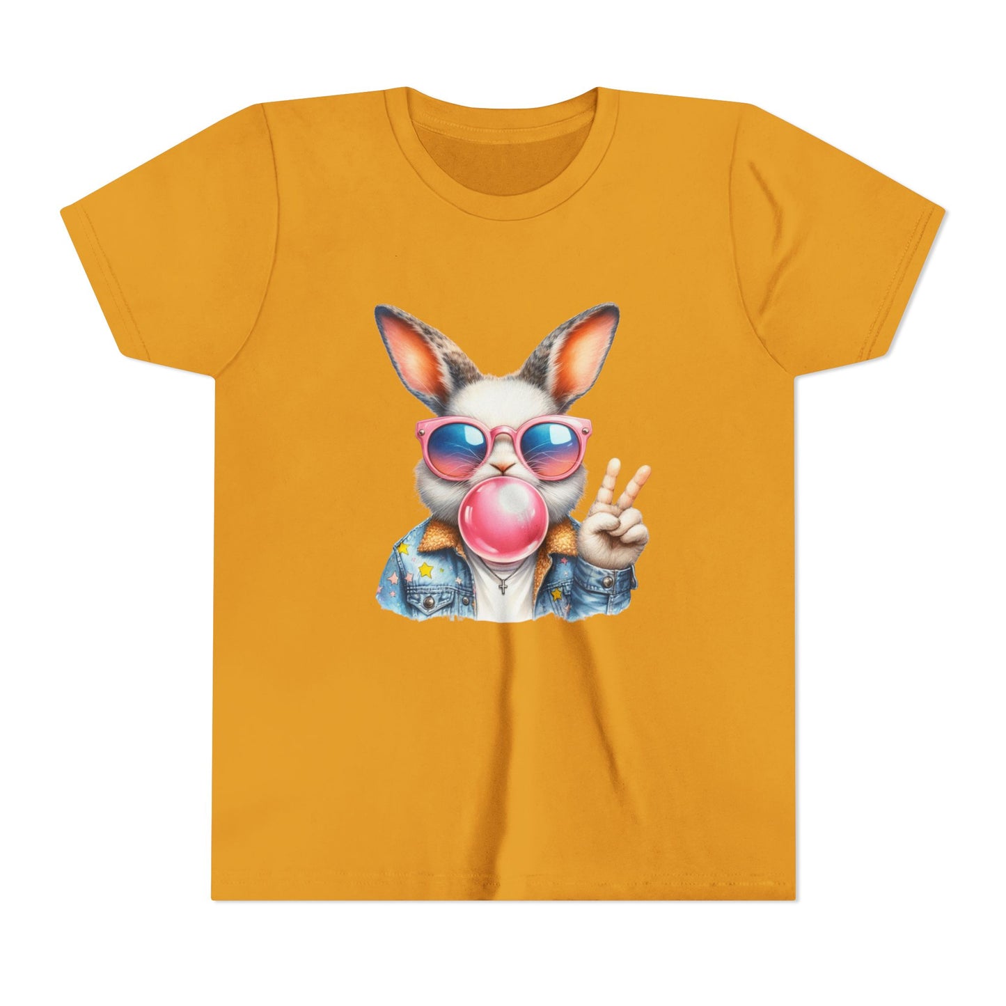"Cool Bunny Vibes – Hop Into Style!" 🐰😎 Kids- T-Shirt