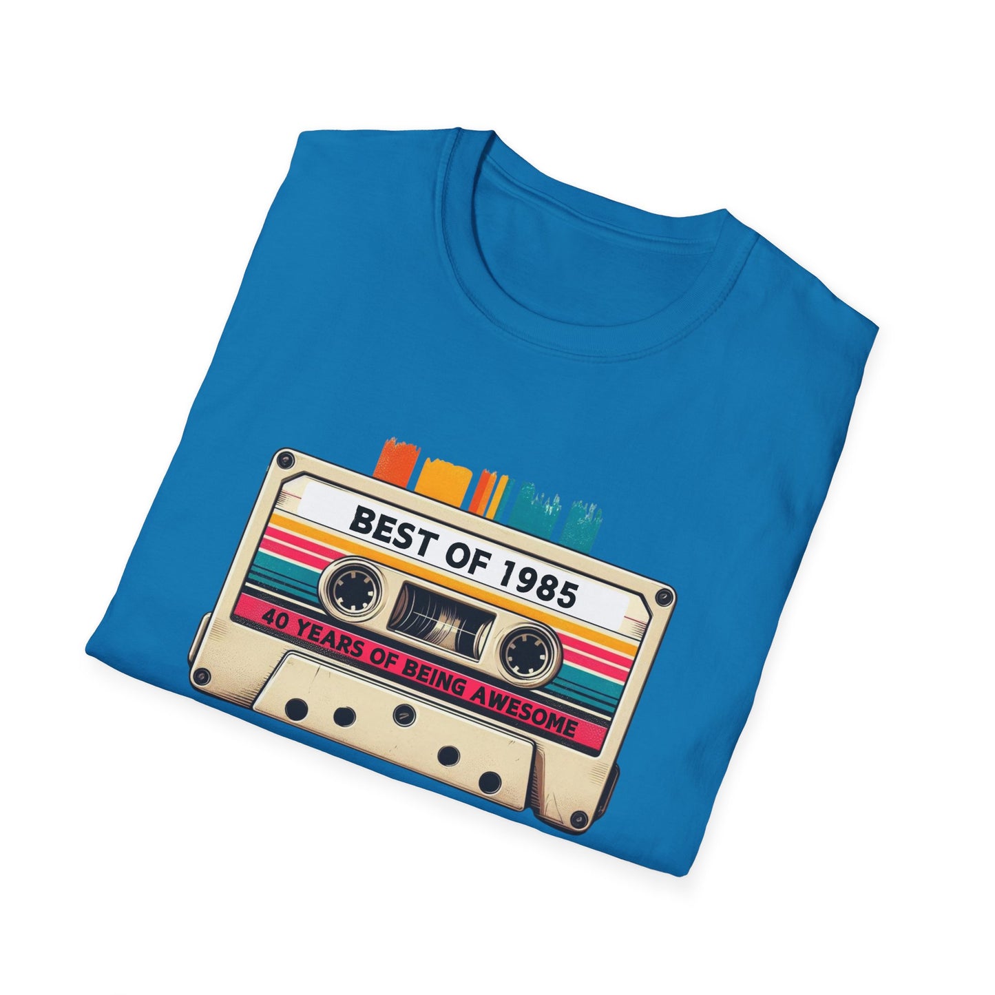 Throwback 1985 Cassette Tee – 40 Years of Greatness