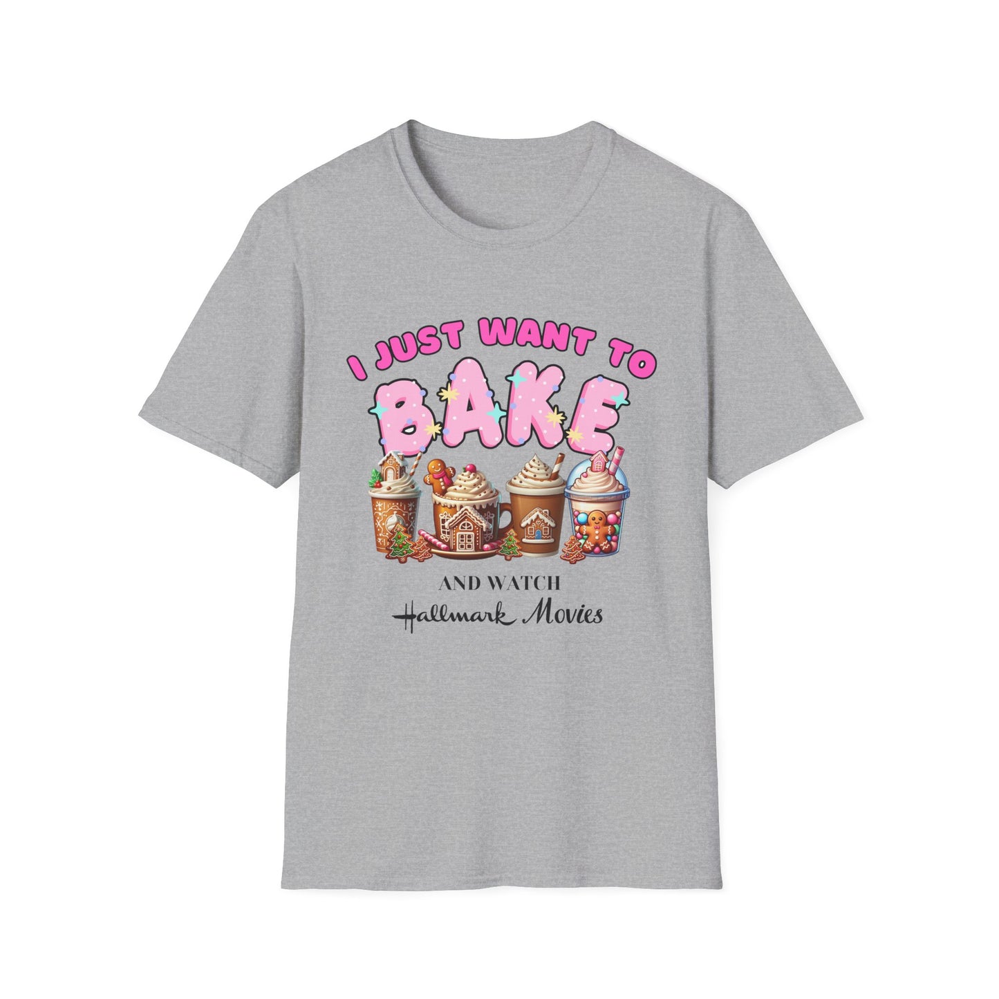 Baking, Movies, and Cozy Vibes T-Shirt