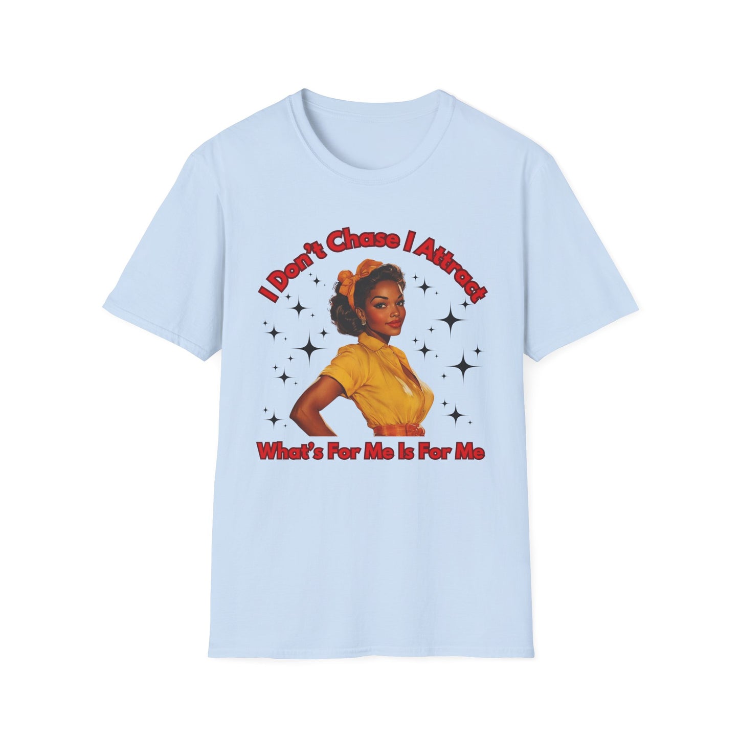 Confident Attraction Retro Tee - Empowering Tee for Confident Individuals