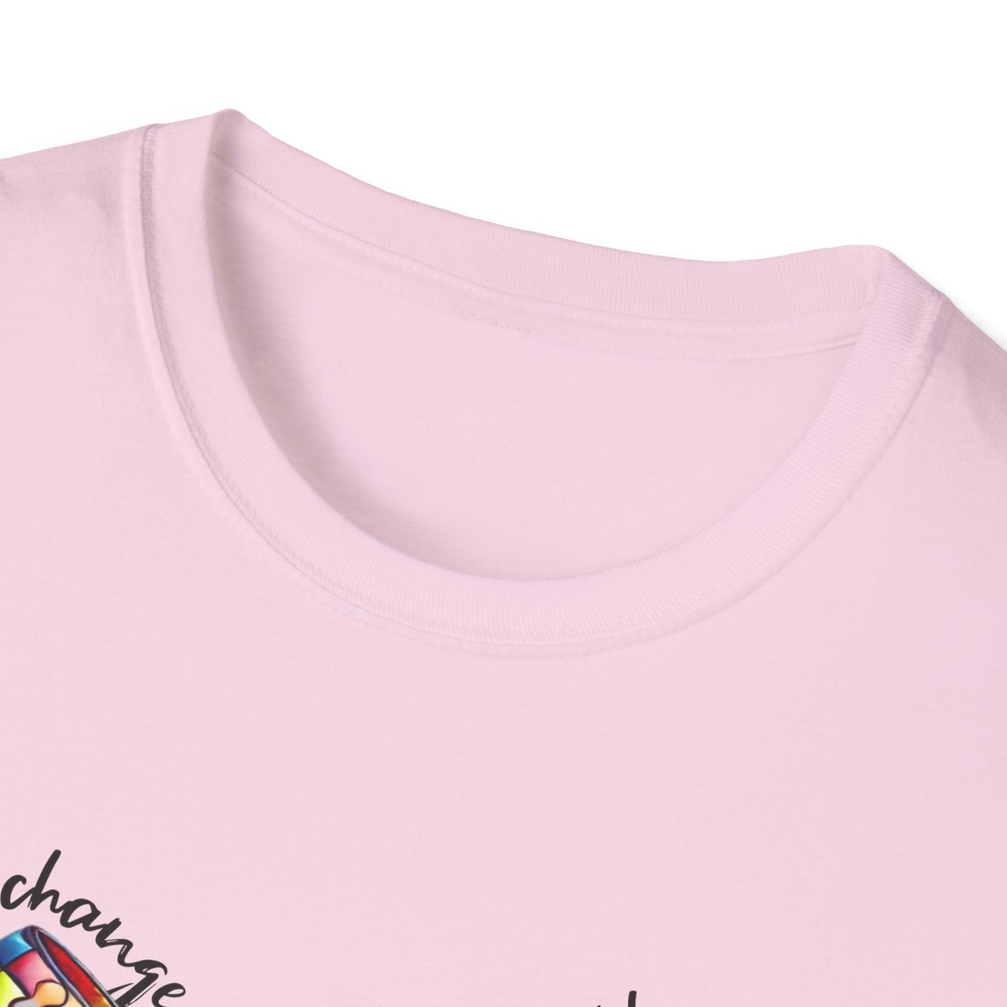 "Autism Pride Bow Tee – Change the World for You"